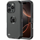 Strike Rugged Case for Apple iPhone 16 Pro Max Smartphone - Rubberised - Black - 1
