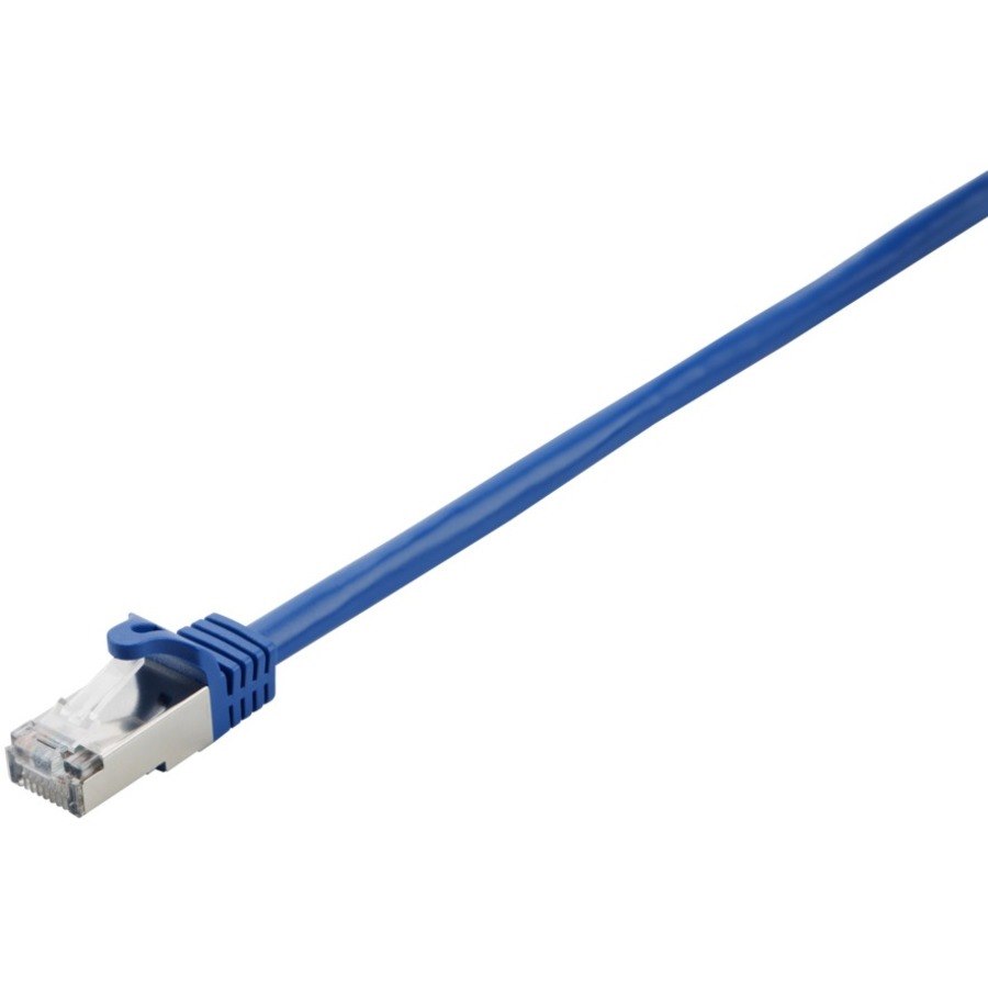 V7 Blue Cat7 Shielded & Foiled (SFTP) Cable RJ45 Male to RJ45 Male 3m 10ft