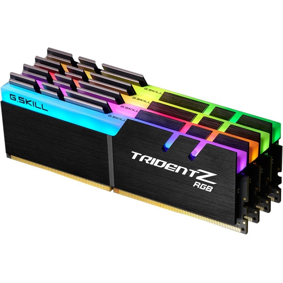 G.SKILL Trident Z RAM Module - 64 GB (4 x 16GB) - DDR4-3200/PC4-25600 DDR4 SDRAM - 3200 MHz - CL15 - 1.35 V