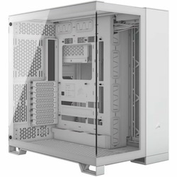 Corsair 6500X Mid-Tower Dual Chamber PC Case - White