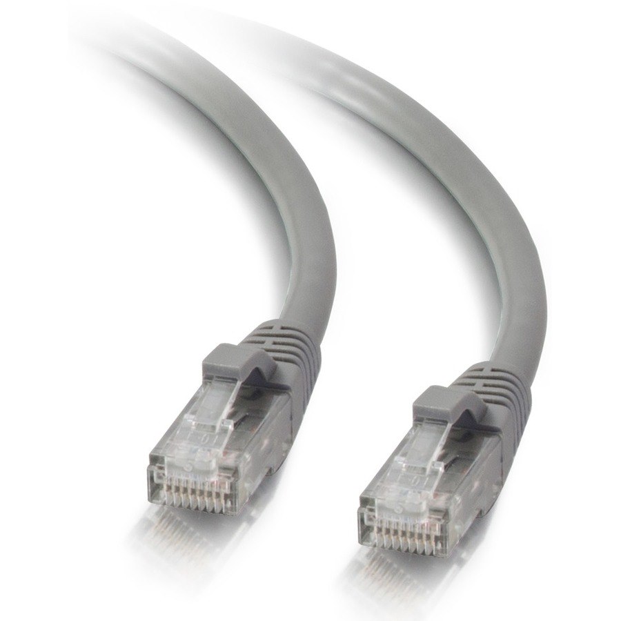 C2G 10ft Cat5e Ethernet Cable - Snagless Unshielded (UTP) - Gray