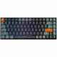 Adesso EasyTouch 1000 Keyboard - Wired/Wireless Connectivity - USB Interface - RGB LED - English (US) - Grey