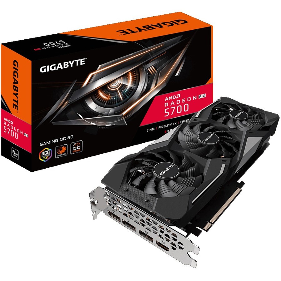 Gigabyte Radeon RX 5700 Gaming Oc 8G - Oc Edition - Grafische Kaart - Radeon RX 5700 - 8 GB GDDR6 - PCIe 4.0 X16 - Hdmi, 3 X DisplayPort
