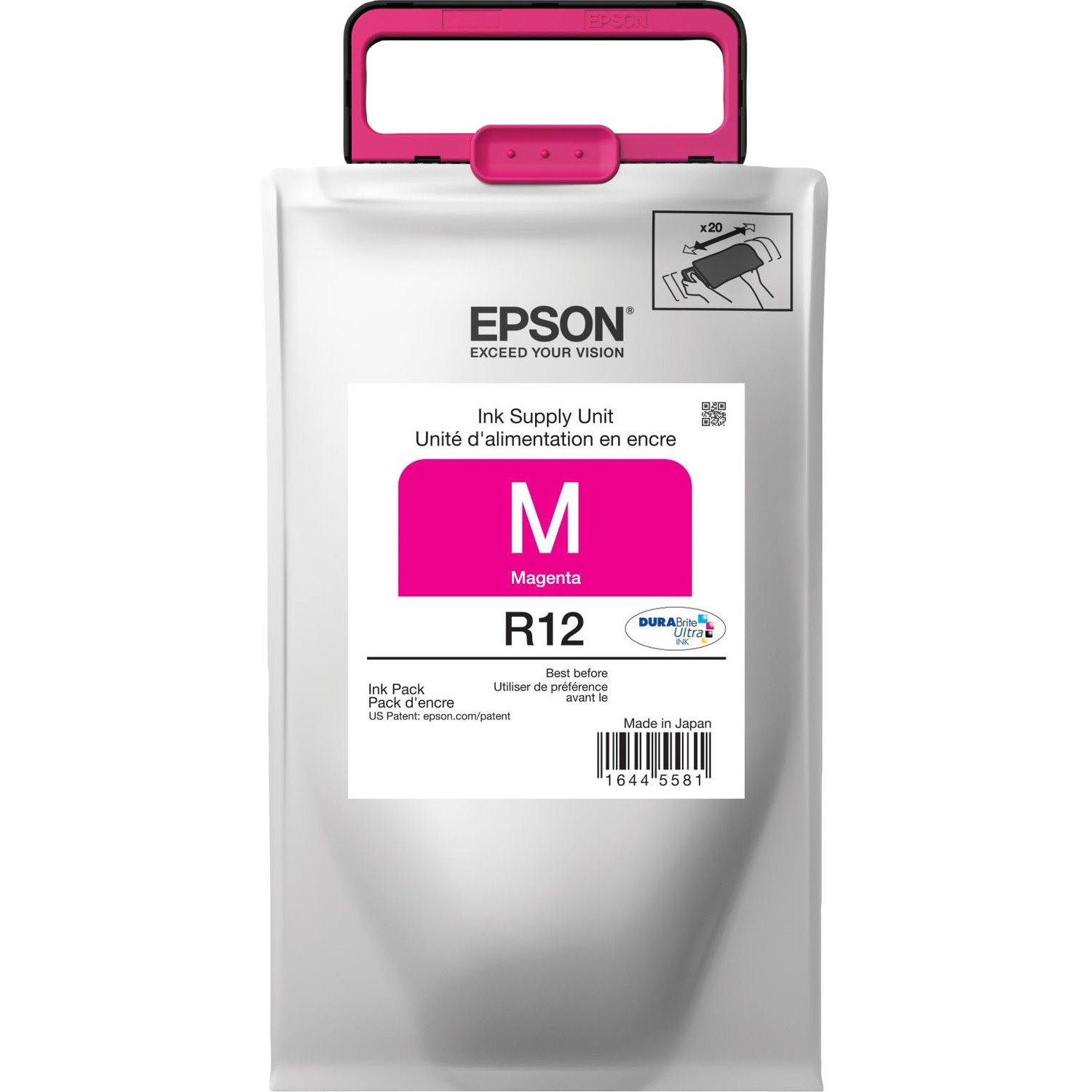 Epson DURABrite Ultra Original Standard Yield Inkjet Ink Cartridge - Magenta - 1 / Pack