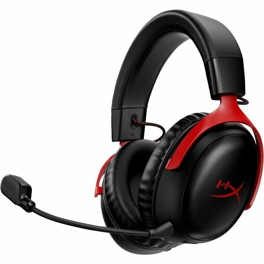 HyperX Cloud III Wired/Wireless Over-the-head Stereo Gaming Headset - Black, Red