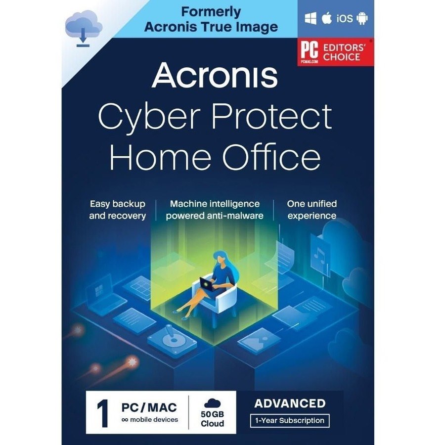 Acronis Cyber Protect Home Office - Licentie abonnement - 1 Jaar