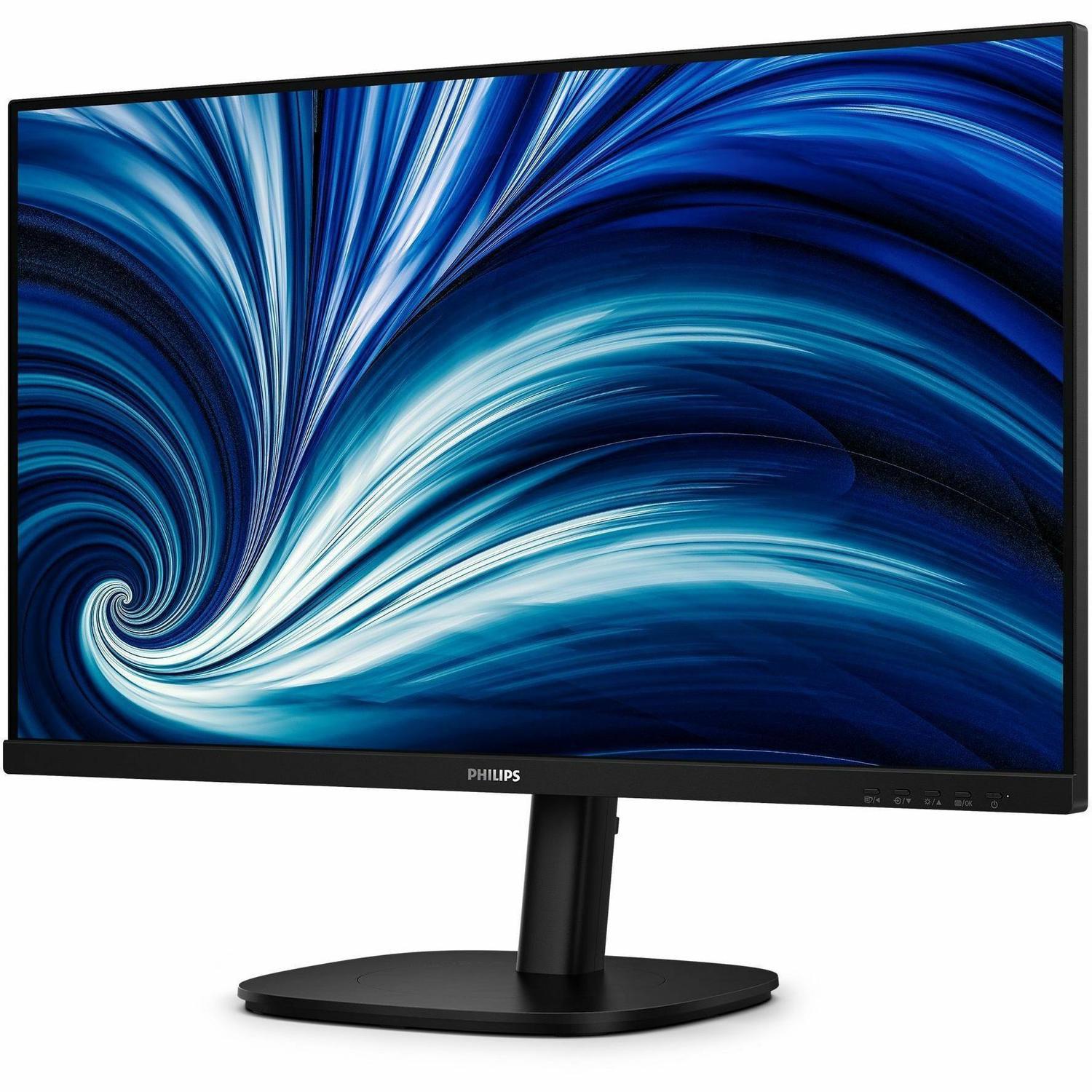 Philips 32" (16:9) Monitor, QHD Ips, Hdmi(2), DP, Usb(5), H/Adj, SPK 4YR