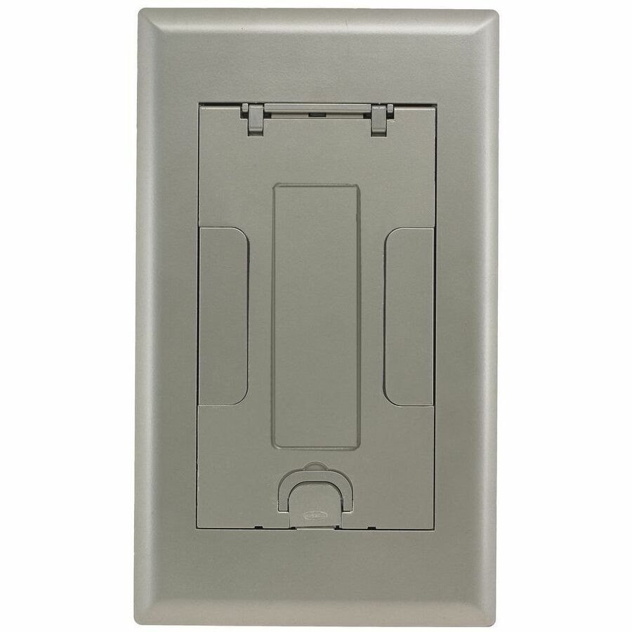 Hubbell 2G Afb CVR, Insert, Nickel Powder