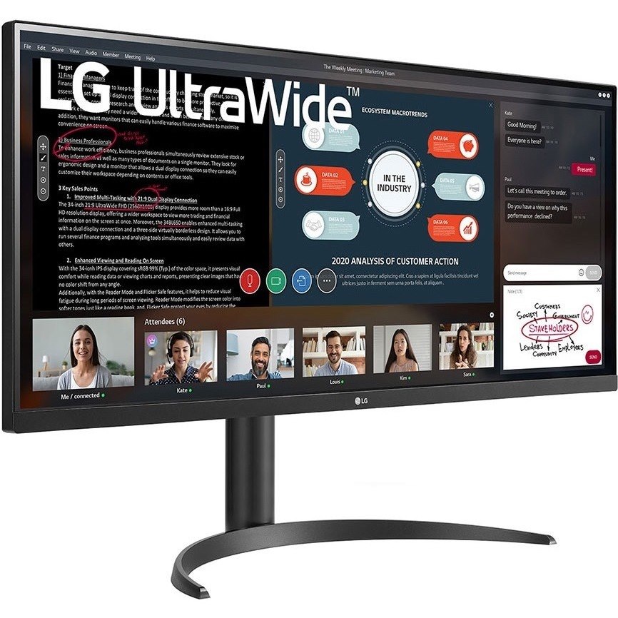 LG Ultrawide 34WP550-B 34" Class UW-UXGA LCD Monitor - 21:9