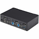 StarTech.com 2-Port DisplayPort KVM Switch, 4K 60Hz, DP 1.2, HDCP 1.4, EDID Management, 2-Port USB 3.0 Hub, TAA