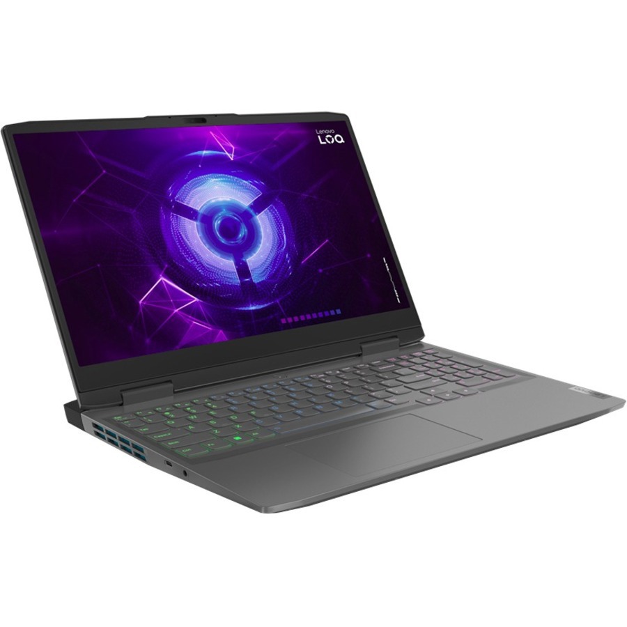 Lenovo LOQ 15IRH8 82XV00C1UK 39.6 cm (15.6") Gaming Notebook - Full HD - 144 Hz - Intel Core i7 13th Gen i7-13620H - 16 GB - 512 GB SSD - English (UK) Keyboard - Storm Grey