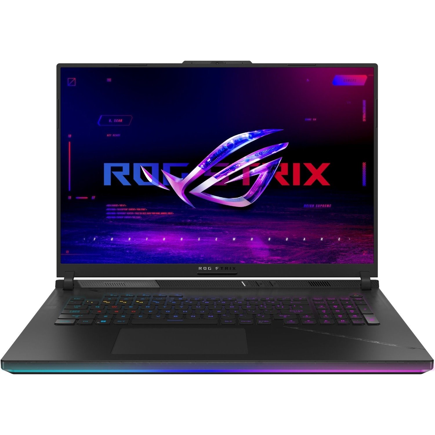 Asus ROG Strix SCAR 18 G834 G834JZ-N6020W 18" Gaming Notebook - QHD+ - Intel Core i9 13th Gen i9-13980HX - 32 GB - 1 TB SSD - Black