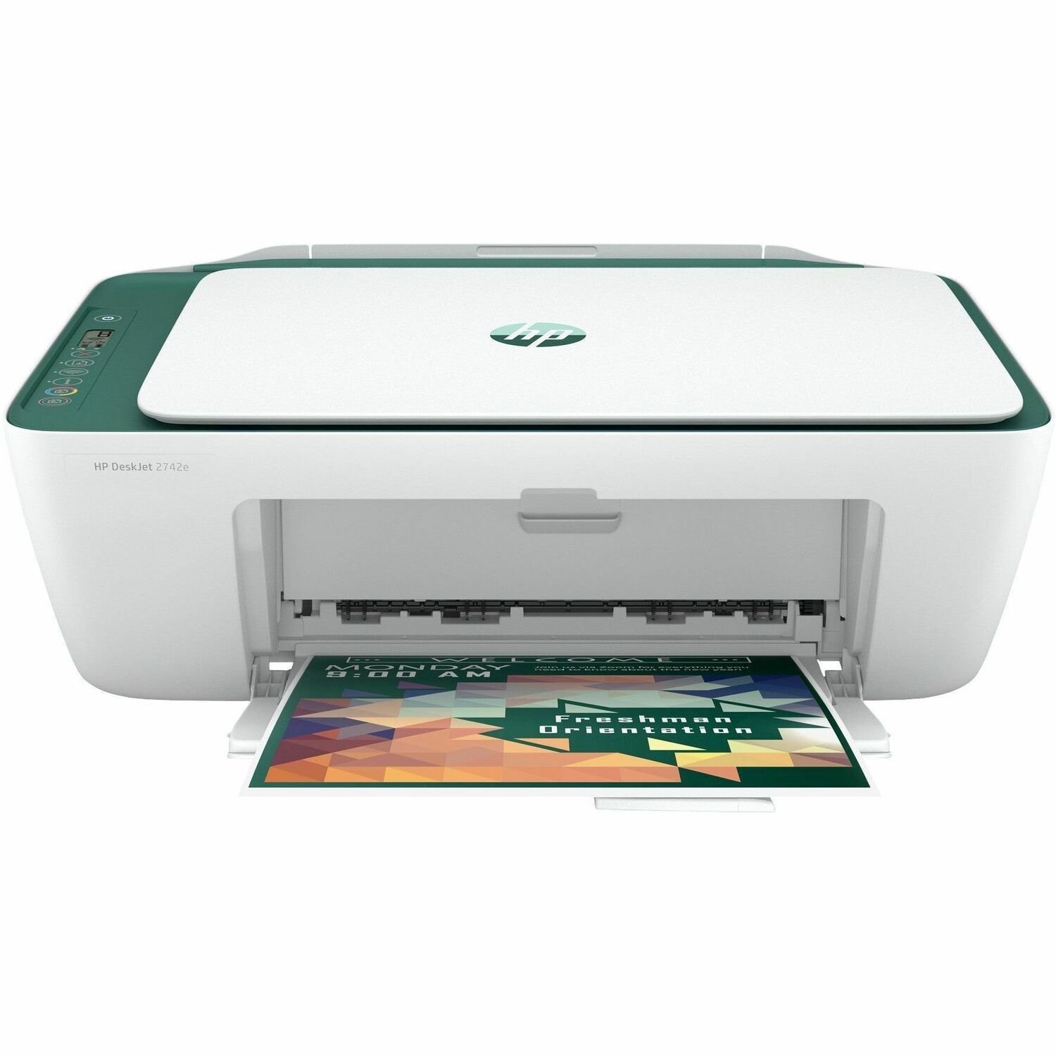 HP Deskjet 2742e Wired & Wireless Inkjet Multifunction Printer - Color - Milky Way