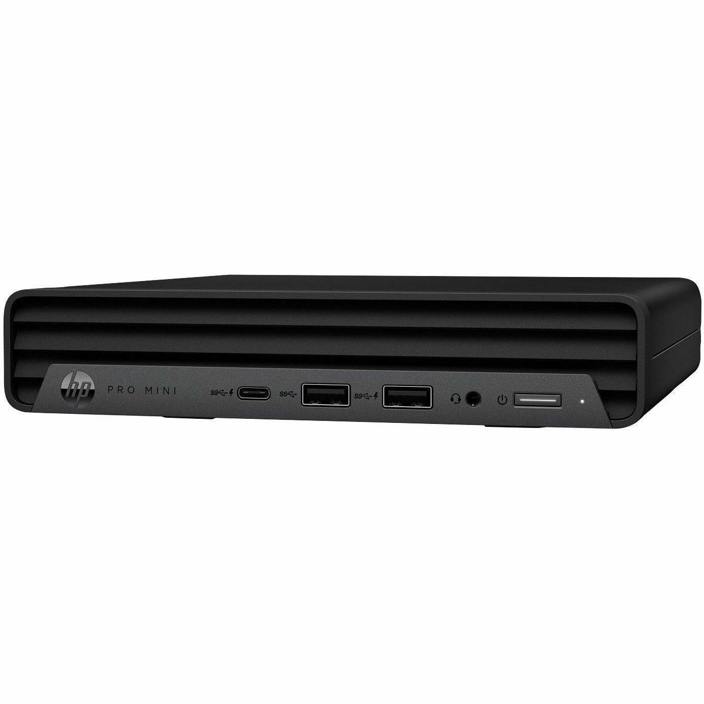 HP Pro Mini 400 G9 Desktop Computer - Intel Core i7 14th Gen i7-14700T - vPro Technology - 16 GB - 1 TB SSD - Desktop Mini - Jack Black