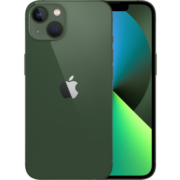 Apple iPhone 13 256 GB Smartphone - 15.5 cm (6.1") OLED 2532 x 1170 - Hexa-core (AvalancheDual-core (2 Core) 3.22 GHz + Blizzard Quad-core (4 Core) - 4 GB RAM - iOS 15 - 5G - Green