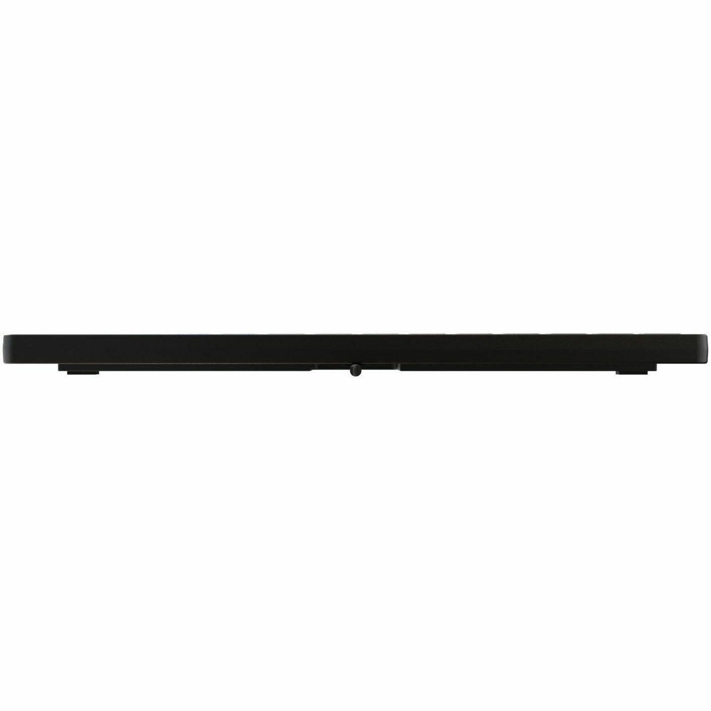TG3 Electronics TG3 Black 78 Key White Backlit Low Profile