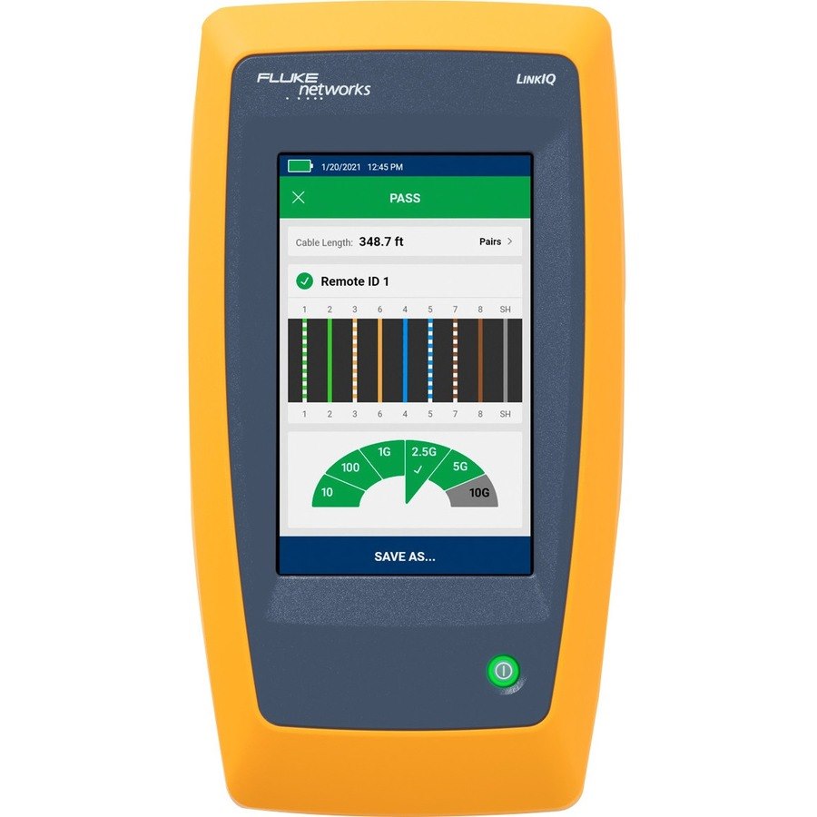 Fluke Networks LinkIQ Industrial Ethernet Cable+Network Tester