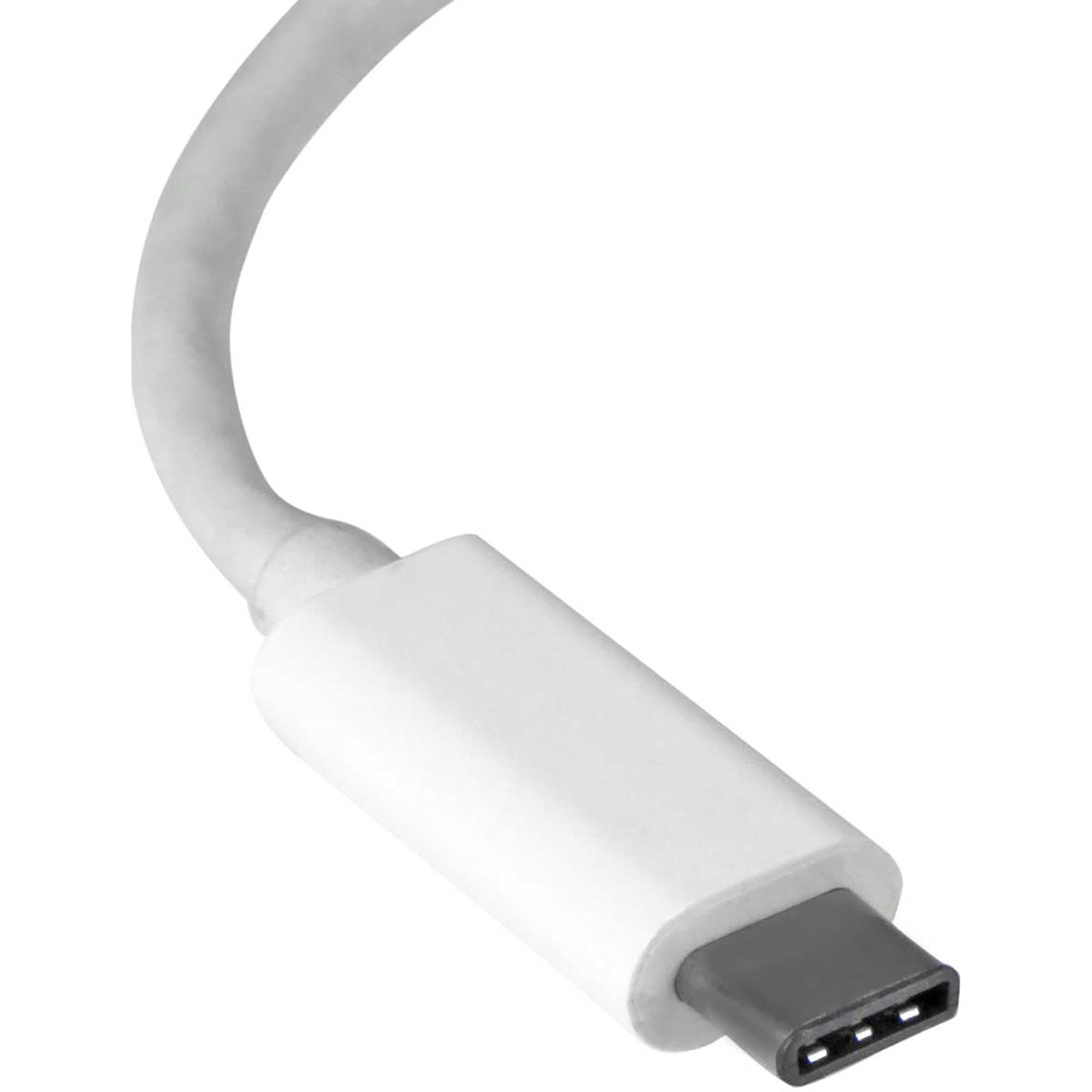 StarTech.com USB-C to Gigabit Ethernet Adapter - White - Thunderbolt 3 Port Compatible - USB Type C Network Adapter