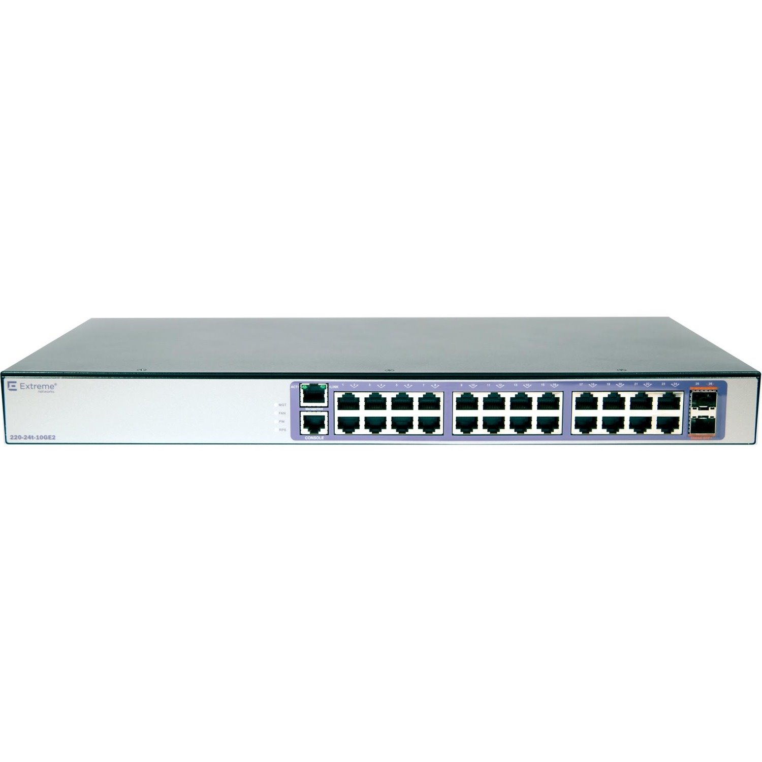 Extreme Networks 220 220-24t-10GE2 24 Ports Manageable Layer 3 Switch