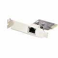 StarTech.com 1-Port Gigabit PCIe Network Adapter Card, Low-Profile 10/100/1000Mbps PCI Express NIC, Realtek RTL8111H, TAA Compliant