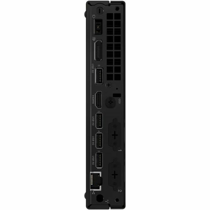 Lenovo ThinkCentre M60q 12C9A000NZ Chromebox - Intel Celeron 7305 - 4 GB - 64 GB Flash Memory Capacity - Tiny - Raven Black