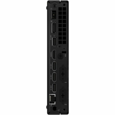 Lenovo ThinkCentre M60q 12C9A000NZ Chromebox - Intel Celeron 7305 - 4 GB - 64 GB Flash Memory Capacity - Tiny - Raven Black