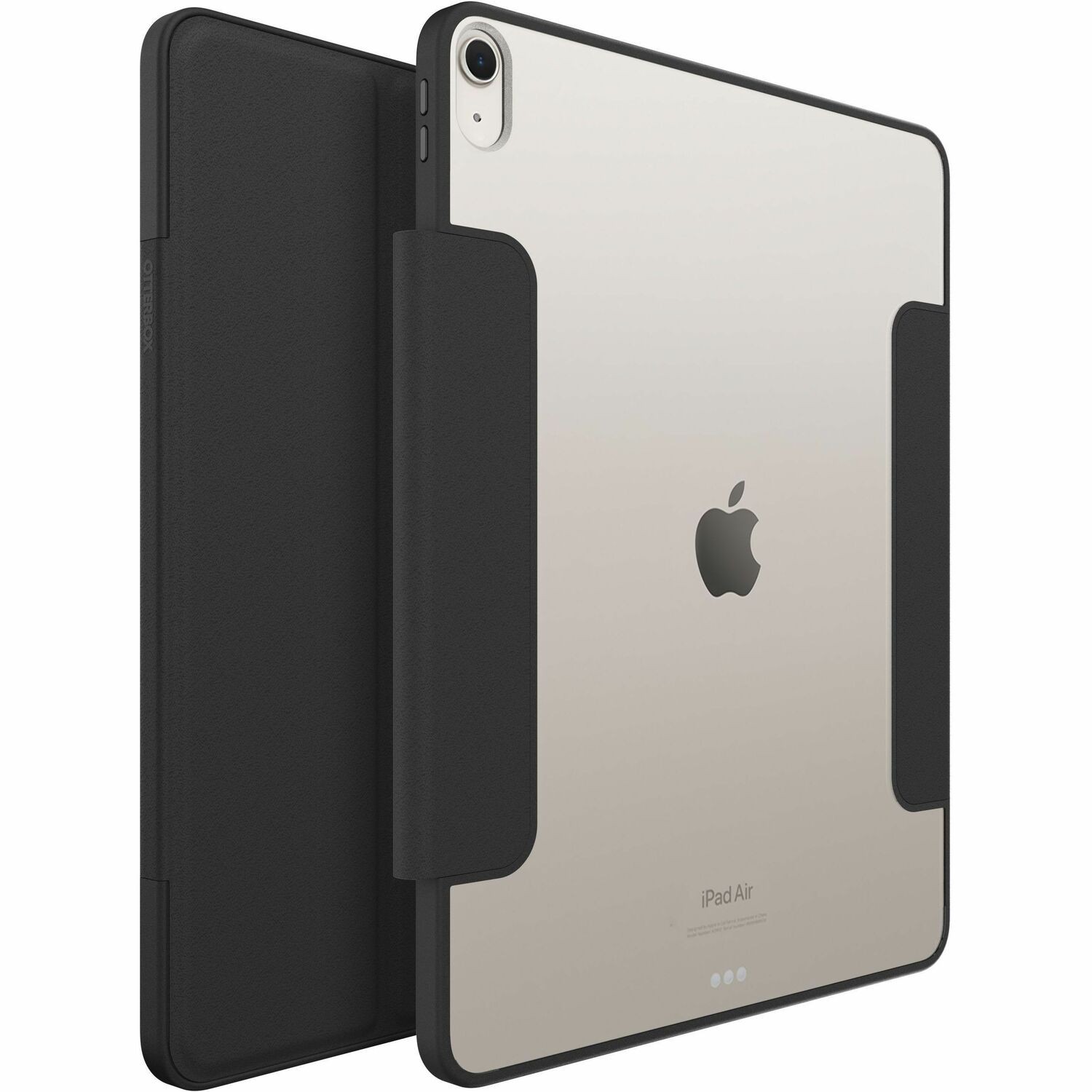 OtterBox Symmetry Series Folio Carrying Case (Folio) for 33 cm (13") Apple iPad Air 13 (2024), iPad Air 13 (2025) Tablet - Black/Clear
