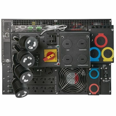 Eaton 9PX G2 11000VA 11000W 208/120V Online Double-Conversion UPS - Hardwired Input, 8x 5-20R, 4x L6-30R, 2x L14-30R or Hardwired Output, Cybersecure Network Card, Bypass, Extended Run, 7U Rack/Tower