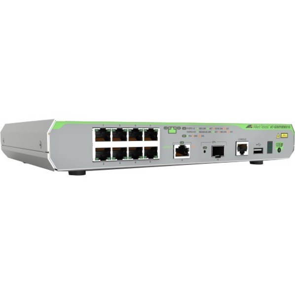 Allied Telesis CentreCOM GS970EMX GS970EMX/10 9 Ports Manageable Layer 3 Switch - Gigabit Ethernet, 10 Gigabit Ethernet - 10/100/1000Base-T, 10GBase-T, 10GBase-X