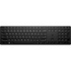 HP 455 Keyboard - Wireless Connectivity - USB Type A Interface - Black