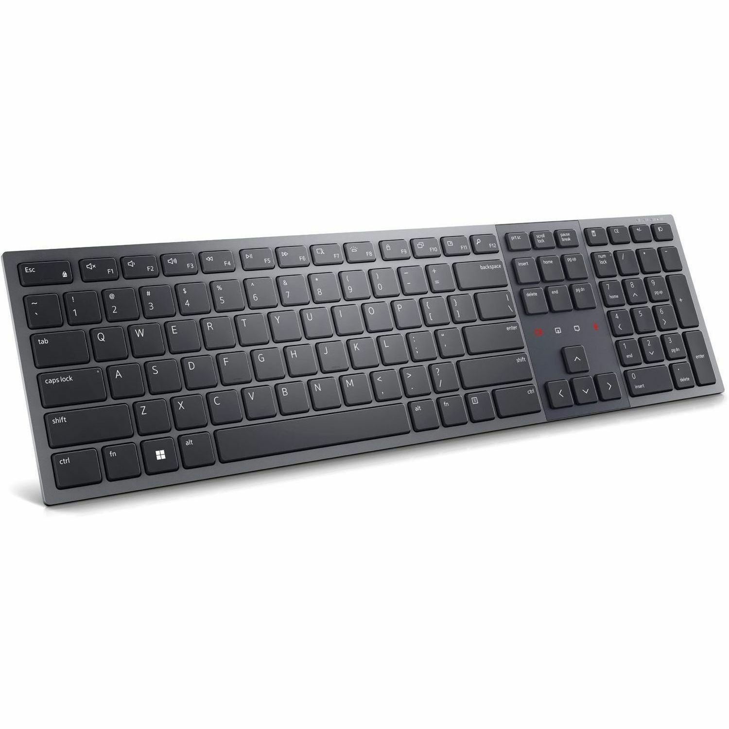 Dell Premier Collaboration KB900 Keyboard - Wireless Connectivity - USB Interface - English (US) - QWERTY Layout - Graphite