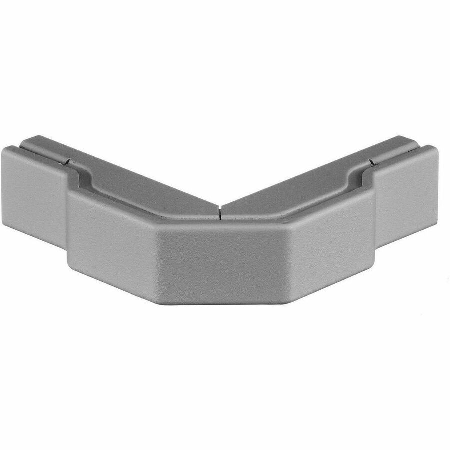 Bryant Metal Raceway, Left/Right External Elbow, HBL2000 Series, Gray
