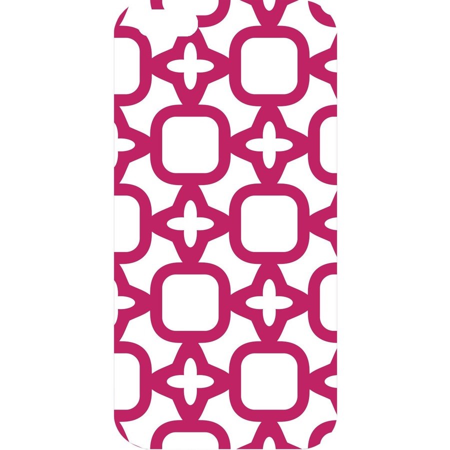 OTM iPhone 6 White Glossy Case Elm Bold Collection, Purple