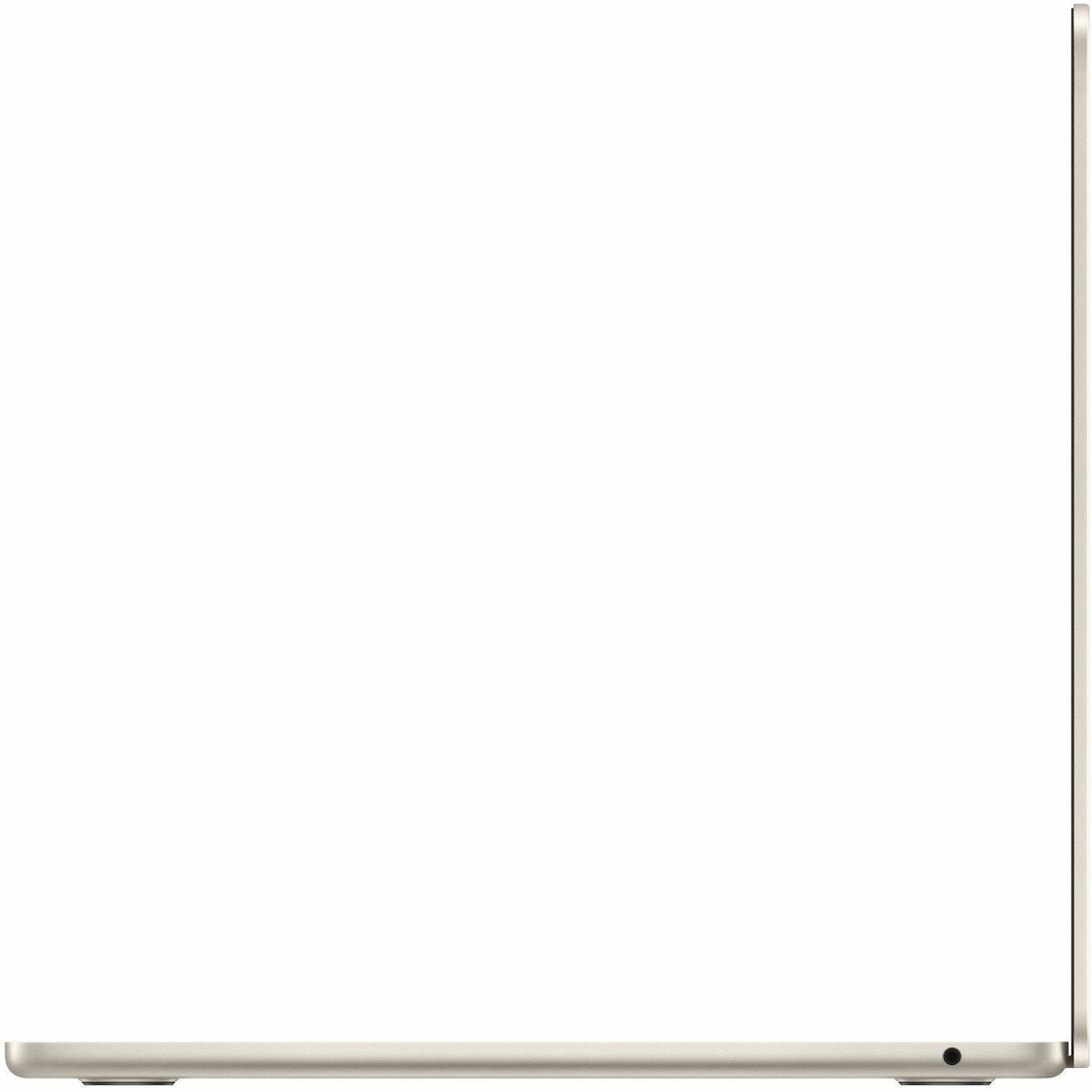 Apple MacBook Air MC7W4X/A 13.6" Notebook - Apple M2 - 16 GB - 256 GB SSD - English Keyboard - Starlight