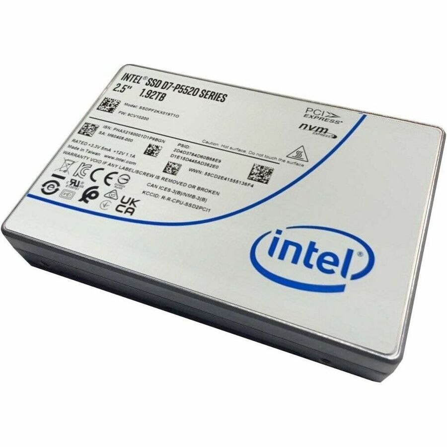 Lenovo P5520 1.92 TB Solid State Drive - 3.5" - U.2 (PCI Express NVMe 4.0 x4) - Read Intensive