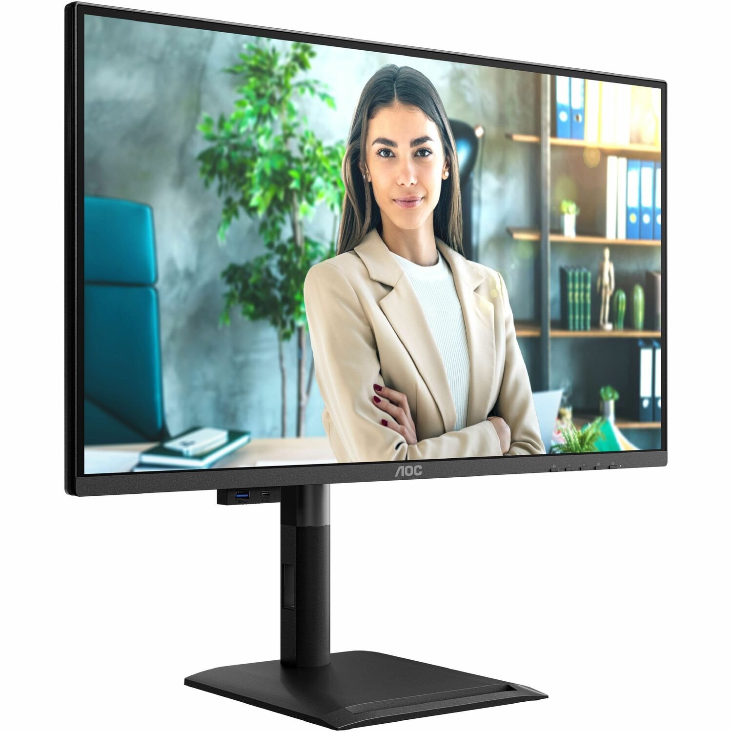 AOC Q27P4U 27" Class WQHD LCD Monitor - 16:9