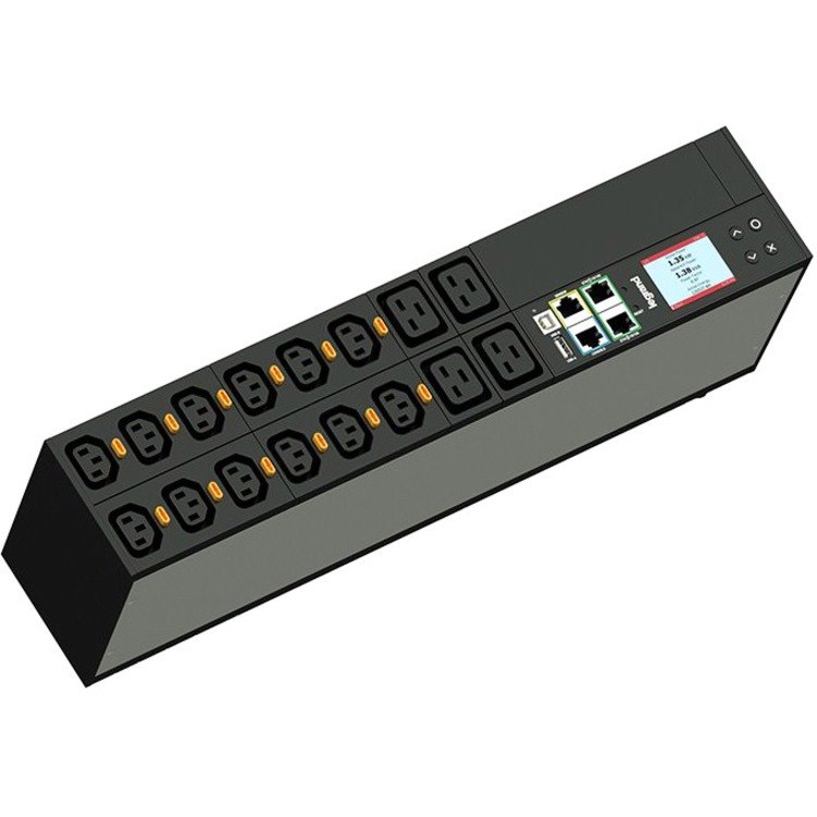 Legrand Rack PDU, Network Metered, ZeroU, 24A, 208V, (36) C13 &(6) C19, L6-30P Cord