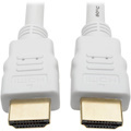 Eaton Tripp Lite Series High-Speed HDMI Cable (M/M) - 4K, Gripping Connectors, White, 10 ft. (3.1 m)