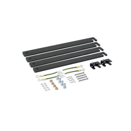 APC NetShelter Cable Management, Cable Ladder Attachment Kit, with Power Cable Troughs, Black