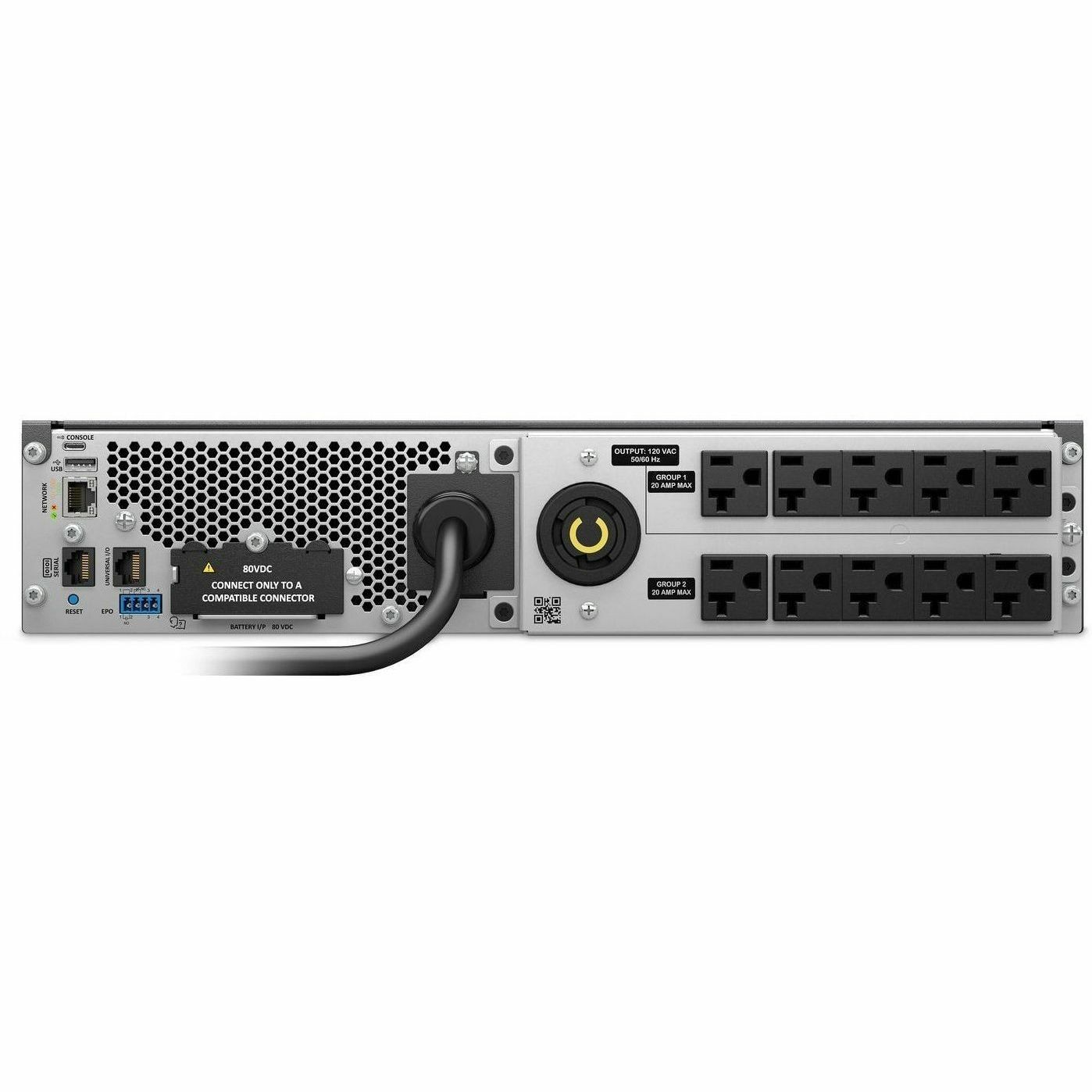 APC Smart-UPS Online UPS Rack & Tower 2200VA 120V VRLA w/Network card