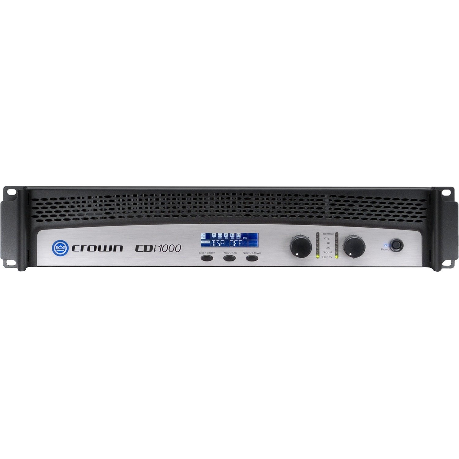 Crown 1000 Amplifier - 1000 W RMS - 2 Channel - Black, Silver