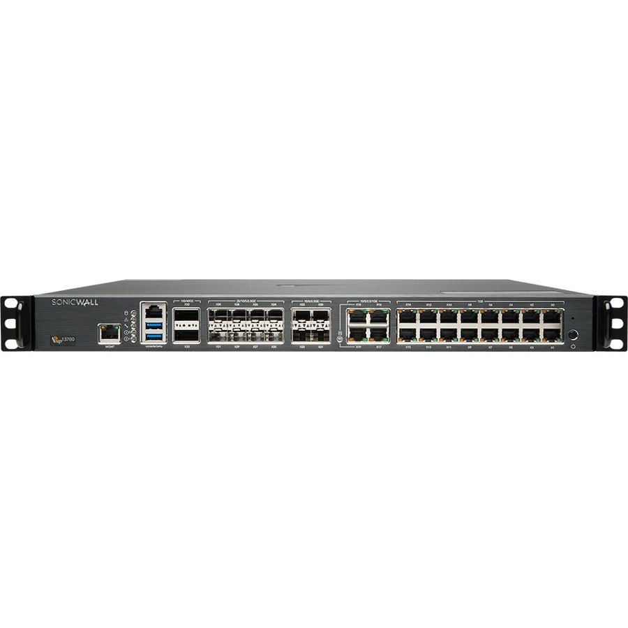 SonicWall NSsp 13700 Network Security/Firewall Appliance - 2 Year Secure Upgrade Plus Essential Edition