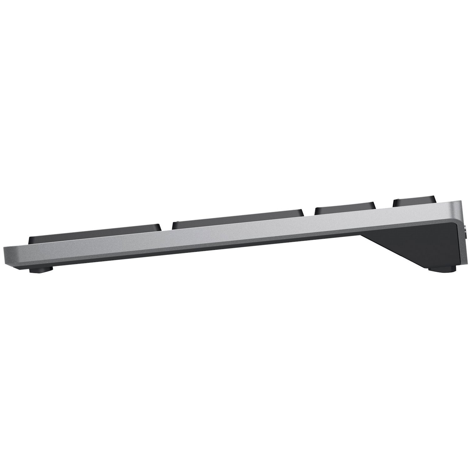 Dell KB700 Keyboard - Wireless Connectivity - Nordic, Pan-Nordic - QWERTY Layout - Titanium Grey, Grey
