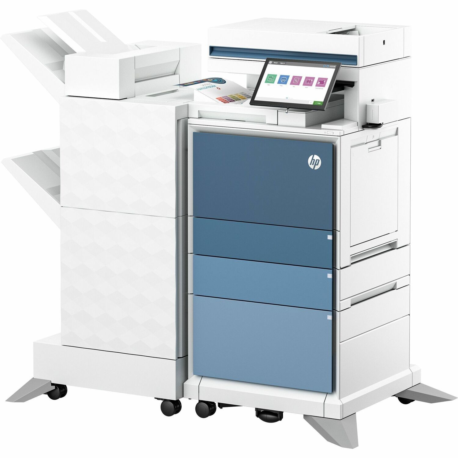 HP LaserJet Enterprise 6800zfw+ Wired Laser Multifunction Printer - Colour