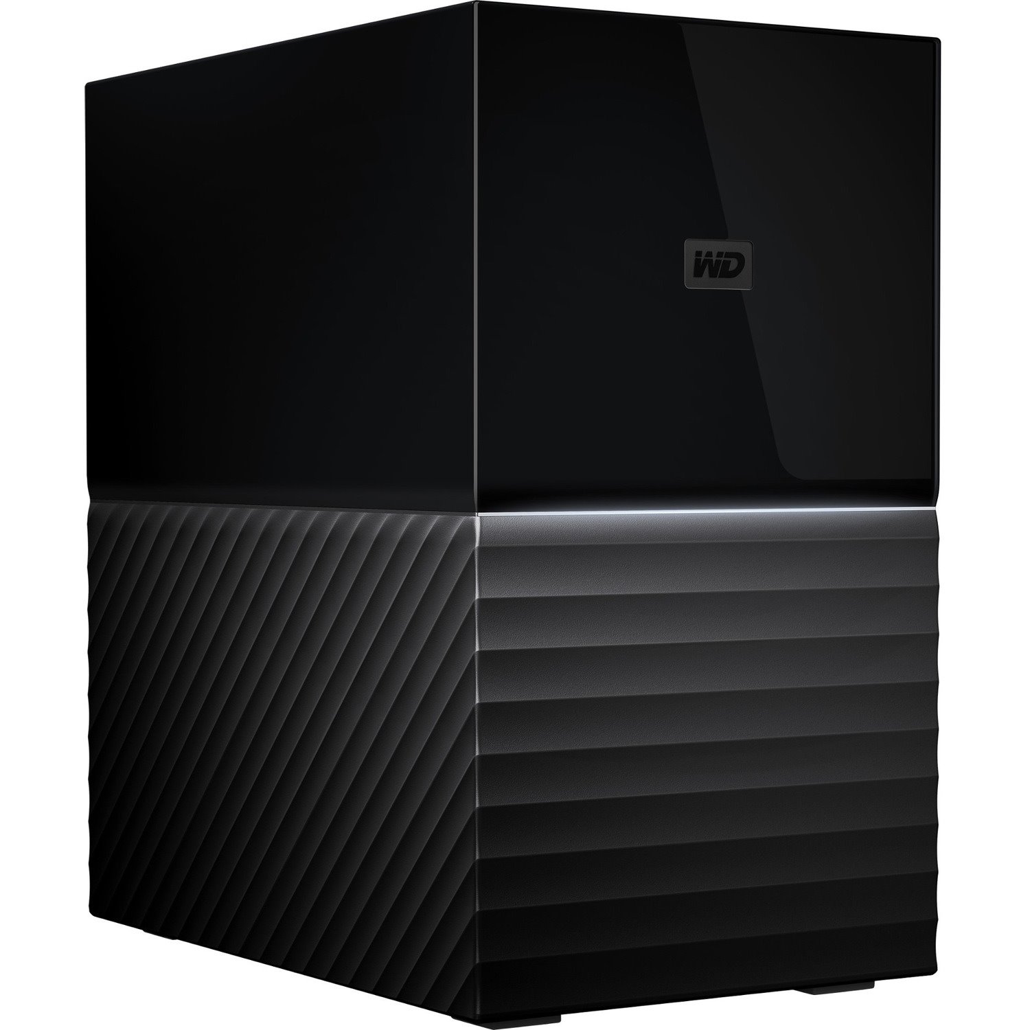 WD My Book Duo WDBFBE0080JBK-AESN 2 x Total Bays DAS Storage System - 8 TB HDD Desktop