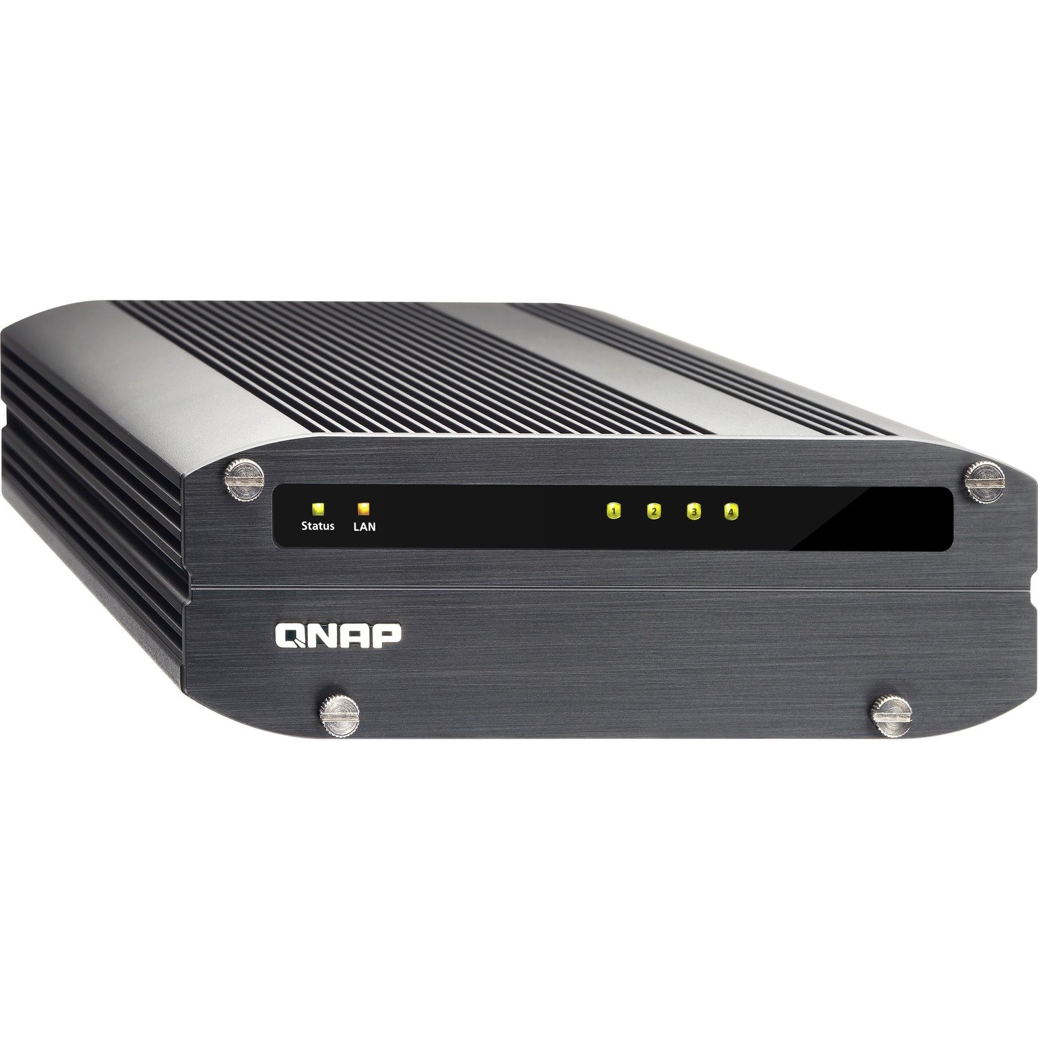 QNAP 4-bay Compact & Fanless Quad-core Industrial NAS for Harsh Environments