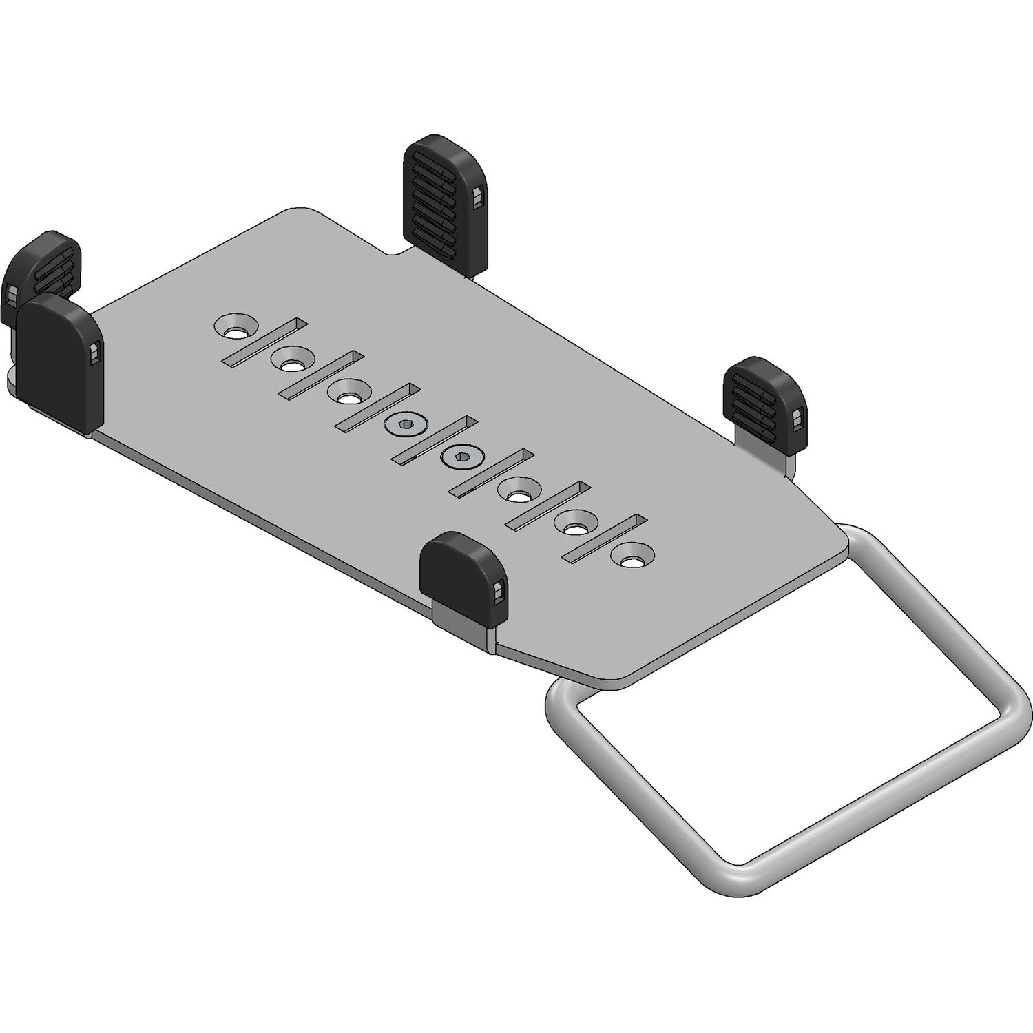 SpacePole MultiGrip Mounting Adapter for Payment Terminal - Black