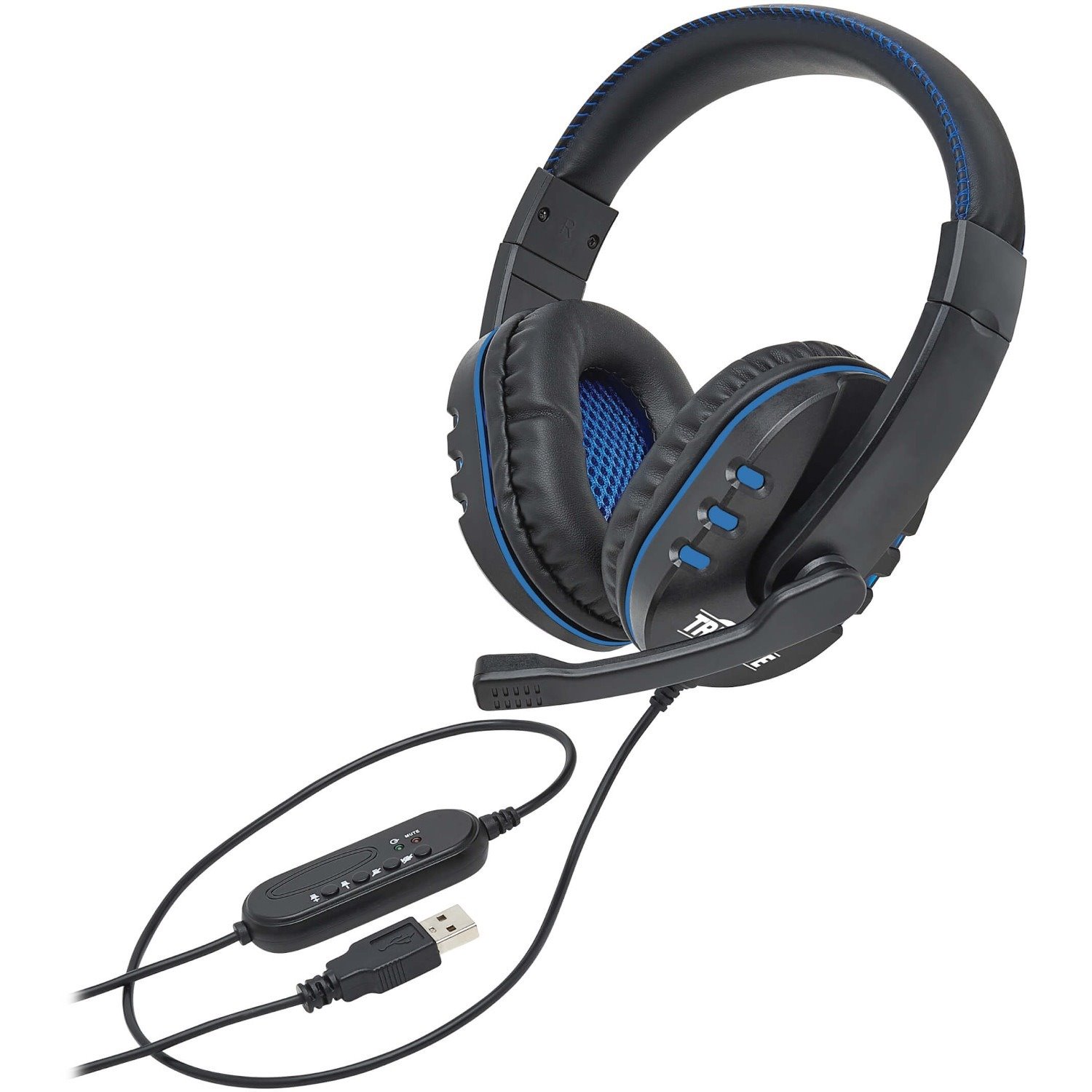 Tripp Lite by Eaton USB Gaming Headset with Built-In Microphone and Audio Control