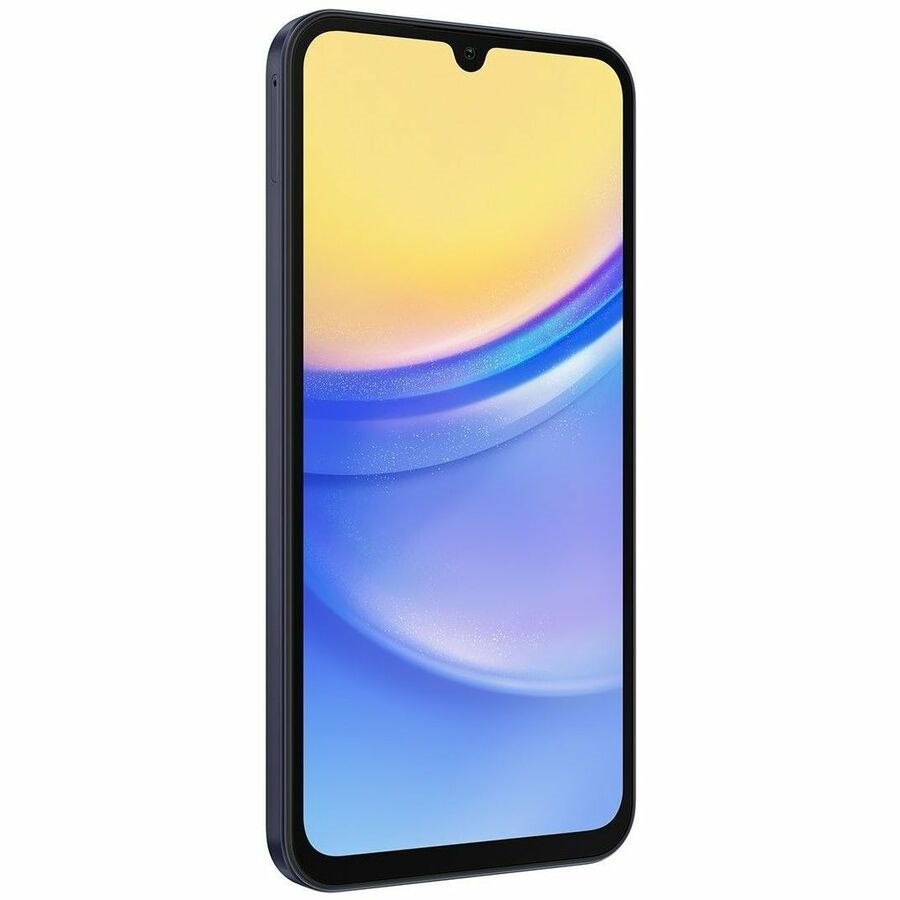 Samsung Galaxy A15 5G SM-A156U1/DS 128 GB Smartphone - 6.5" Super AMOLED Full HD Plus 2340 x 1080 - Octa-core (Cortex A76Dual-core (2 Core) 2.20 GHz + Cortex A55 Hexa-core (6 Core) 2 GHz - 4 GB RAM - Android 14 - 5G - Blue Black