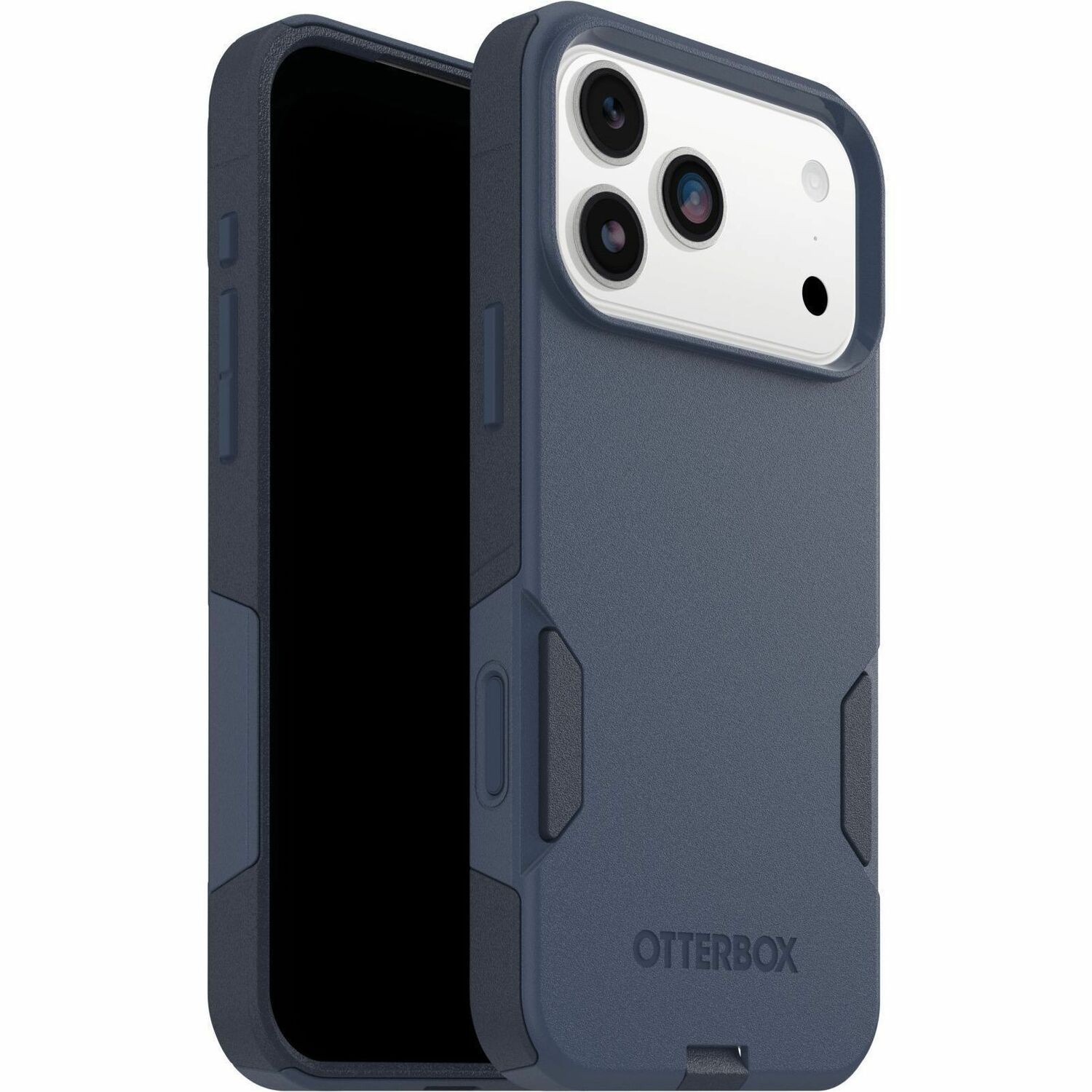 OtterBox Commuter Series - Back Cover For Mobile Phone - MagSafe Compatibility - Polycarbonate, Thermoplastic Elastomer (Tpe) - Blue Sentiment - For Apple iPhone 17 Pro Max